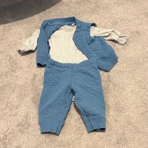 Carter's Blue and Gray Kids Matching Set